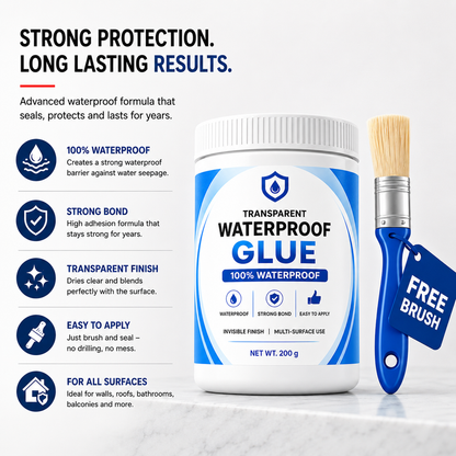Transparent Waterproof Glue (Pack Of 2)