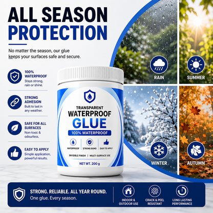 Transparent Waterproof Glue (Pack Of 2)