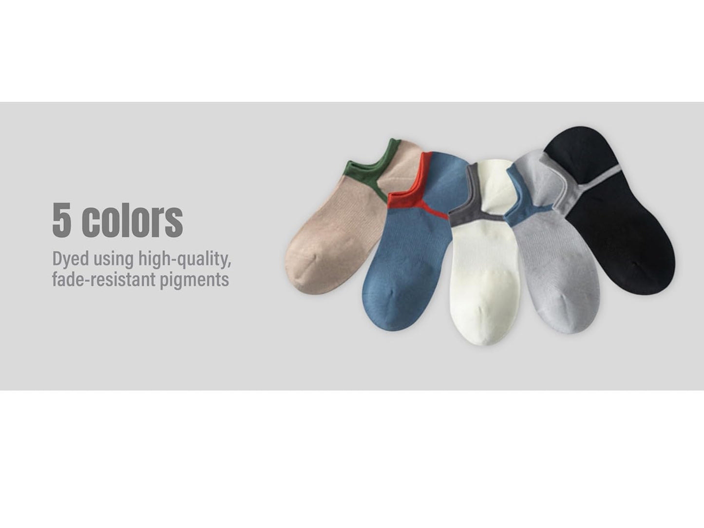 Men Woven Ankle Length, Low Cut Socks (Pack of 5)
