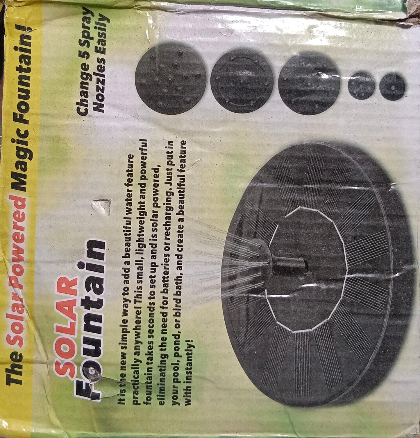 Solar Fountain