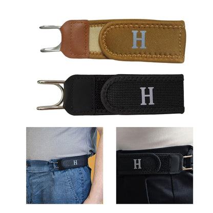 Portable Stylish Metal Hook Buckleless Belt (Pack of 5)