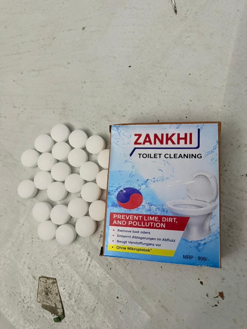 Toilet Cleaning Effervescent Tablets (Pack Of 2)(24 Pcs)