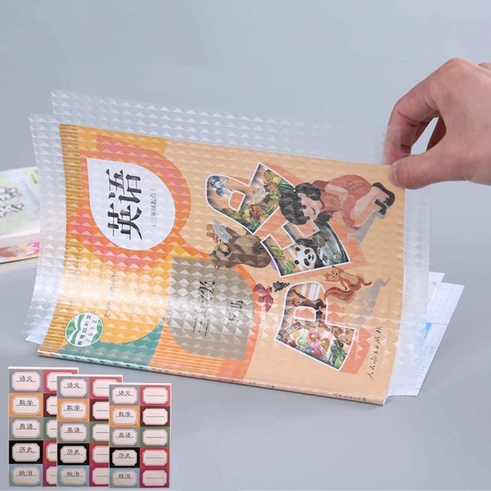 Waterproof Plastic Clear Paper Sticker Book Cover Film