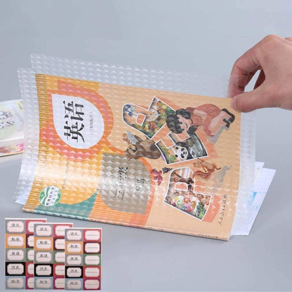 Waterproof Plastic Clear Paper Sticker Book Cover Film