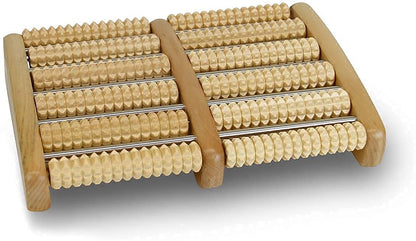 Wooden Roller Foot Massager Body Stress Buster