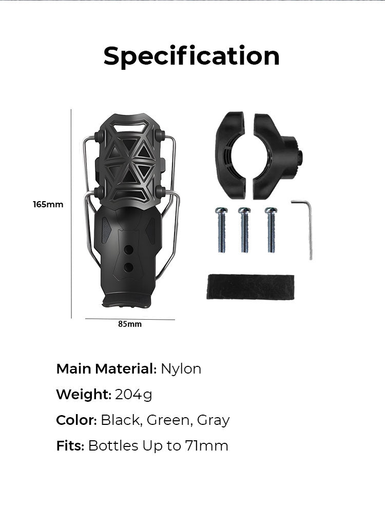 Adaptive Cycling Bottle Holder